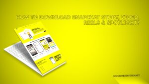 How to download Snapchat Story, Video, Reels & Spotlight