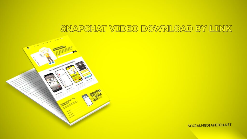 Snapchat Video Download by Link